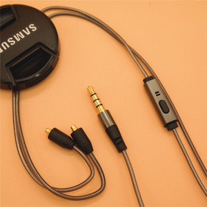 Cable de repuesto MmCx de 1,2 m con conector de 3,5 mm trenzado de metal para auriculares Shure Se215 425 535 846 Ue900 - Product Image 3