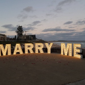 Personalizado 26 letras suministros para fiesta de boda decoración marquesina letras signo casarse conmigo <span class=keywords><strong>alfabeto</strong></span> marquesina letras 4 pies luz Led - Product Image 5