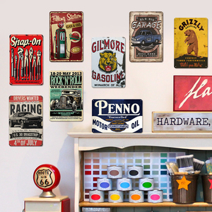 Insegna in Metallo Personalizzata all'Ingrosso, Poster Decorativo Vintage <span class=keywords><strong>per</strong></span> Garage, Targa in Latta Retrò, Classica <span class=keywords><strong>per</strong></span> Moto e <span class=keywords><strong>Auto</strong></span> - Product Image 2