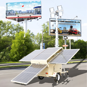 Xây dựng tháp ánh sáng ngoài trời 200W * 4 <span class=keywords><strong>LED</strong></span> năng lượng mặt trời chiếu sáng tháp để bán với giá nhà máy - Product Image 6