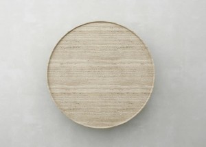 NANWEI Stone Natural Travertine <strong>Coffee</strong> <strong>Table</strong> Round Side <strong>Table</strong> <strong>Circular</strong> Sofa <strong>Table</strong> for Home Furniture - Product Image 5