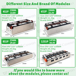 Paquete de Baterías de Iones de Litio para Vehículos Eléctricos Nissan <span class=keywords><strong>Leaf</strong></span>, 6S1P 8S1P 12S1P Nmc 86Ah 29.6V 30kwh 114Ah 104Ah, Recargable - Product Image 5
