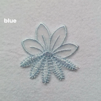 Appliques brodées florales en toile pour la décoration de jupes et de sacs