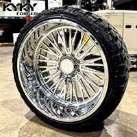 Jantes de camion forgées et polies sur mesure pour Dodge Ram Ford GMC 20x10 22x10 22x12 24x10 24x12 24x14 26x12 26x14 26x16 28x16 30x16