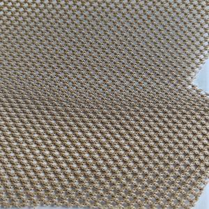 540 जीएसएम जाल कपड़ा हीरा जाली बैग के लिए ट्रायोट कपड़े का जाल काले आउटडोर टोपी - Product Image 3