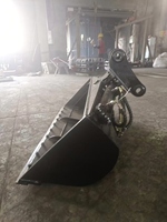 Satisfaction garantie Nouvelle benne basculante hydraulique SLN pour excavatrices de 5 à 6 tonnes pour les travaux de construction et de nivellement agricole