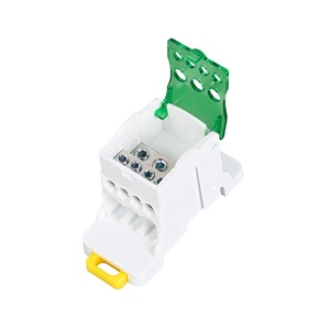 กล่องต่อสายไฟฟ้า UKK แบบราง 80/<span class=keywords><strong>125</strong></span>/160A พร้อมขั้วต่อหลายทาง ทนทานต่อการเกิดออกซิเดชัน กล่องรวมสายไฟแบบเดี่ยวในกล่องรวมสายไฟหลายทาง - Product Image 2