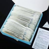 Couteau stérile jetable à aiguille fine, indolore, pour la médecine chinoise, 100 pièces