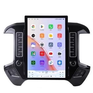 วิทยุติด<span class=keywords><strong>รถ</strong></span>ยนต์ขนาด 14.5 นิ้ว รองรับ Carplay 5G เครื่องเล่นมัลติมีเดียสเตอริโอ หน้าจอแบบ Tesla ระบบ Android 12 สำหรับ<span class=keywords><strong>รถ</strong></span>ยนต์ <span class=keywords><strong>GMC</strong></span> Sierra Chevrolet Silverado ปี 2013-2019 - Product Image 2