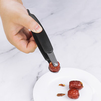 Handmatige, roestvrijstalen fruitpitter, knijpmodel, roestbestendig, voor kersen, olijven, jujubes, handzaam keukengereedschap