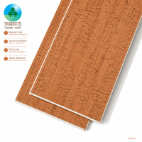 Plancher en liège MUSEN Ms Easy Install 11 mm à clipser, revêtement UV, design moderne pour villa, chambre, hôtel, intérieur, texture naturelle