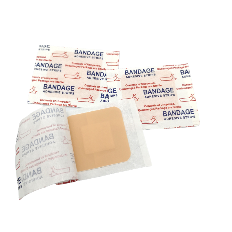 Medical Wound Dressing Care Plaster Wa Strip Band Pe Plasters Customized Kit Baby First Aid Cotton Fabric Wound Plaster