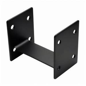 Fabricación de Chapa Metálica Personalizada, Soporte de Anclaje para Postes de Madera con Recubrimiento en Polvo, para Pérgolas y Terrazas, OEM, ODM, Directo de Fábrica - Product Image 6