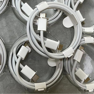 Câble de charge USB-C tressé en nylon 60W pour iPhone 15/17 – Chargeur rapide pour téléphone portable - Product Image 1