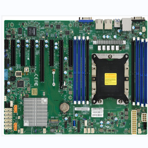 ATX 마더 보드 LGA 3647 P-8124 CPU C621 칩 서버 워크 스테이션 IIMPI 마더 보드 8sata3.0 지원 RAID - Product Image 1