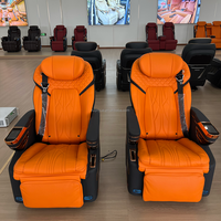 Sièges de capitaine électriques de luxe pour voiture avec accoudoir, écran tactile, double repose-jambes, chauffage et refroidissement, vente en gros d'usine OEM