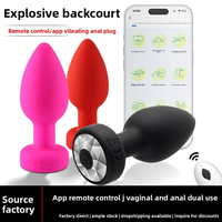 Plug anal intelligent pour couples, contrôle à distance par application, vibromasseur pour les relations à distance, recharge USB, jouets sexuels pour adultes