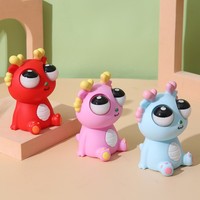 Jouet Squishy Mignon Panda Ver de Légume à Presser, Anti-stress, Cadeau de Fête, Halloween, Noël, Boîte Mystère, Vente en Gros