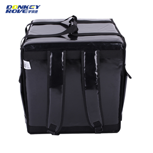 Sac <span class=keywords><strong>isotherme</strong></span> chauffant extra large pour livraison de courses et repas à moto, acceptant les pochettes isothermes personnalisées - Product Image 4