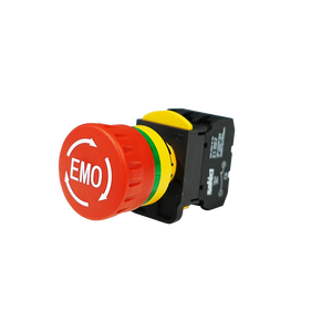 Interrupteur d'arrêt d'urgence non éclairé EMO A22B-21-O EN 13849-1 Cat4 IP65 Conception compacte pour une protection contre les erreurs d'utilisation et une grande durabilité - Product Image 1