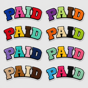 Wholesale Faith and Positive Message Style Patch Chenille Embroidered Patch - Product Image 2