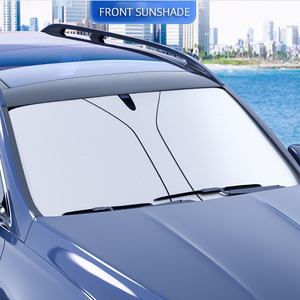 Foldable Car Sun Visor Front <strong>Window</strong> Windshield Sunshade for tesla Model Y Juniper 3 Highland Indoor <strong>window</strong> <strong>screen</strong> <strong>cover</strong> - Product Image 2