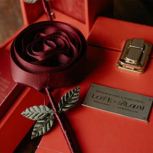 Caja de embalaje de dulces hueca personalizada de fabricante profesional, materiales reciclados, caja de embalaje de recuerdo de boda - Product Image 6