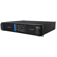 Amplificateur professionnel RFP10000Q Stage 2U 4 canaux 1350w stéréo classe Td Dj Power Crown