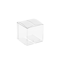 Boîte en plastique transparente recyclable personnalisée Boîtes cadeaux d'emballage transparentes en PET PP PVC