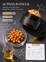 Crème Gel Capsule Vitamine C OEM/ODM Éclaircissante Hydratante pour le Visage Marque Privée