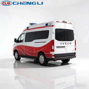 Ambulancia Eléctrica Pura en Oferta, 1VECO de Larga Distancia entre Ejes, 88.8kWh, 150kW Pico, OEM/ODM para Emergencias Hospitalarias - Product Image 3