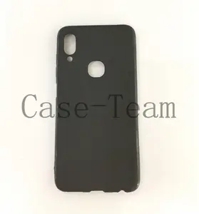 Fabricante Atacado Matte TPU Casos Soft Frosted Tampa Traseira Silicone Caso Do Telefone Móvel Para Lenovo S5 Pro Preto