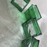 Vente directe usine – Bloc de verre coloré 190x190x80mm, ne décolore pas, brique de verre transparente pour décoration extérieure, verre creux
