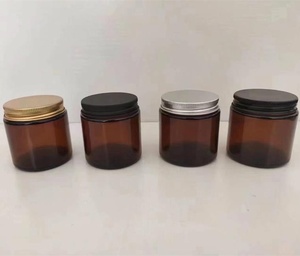 Bottiglia di vetro vuoto 4 oz 8 oz candela barattolo di vetro cilindro <span class=keywords><strong>270</strong></span> <span class=keywords><strong>ml</strong></span> vetro ambra portacandele vasetti con tappo a vite - Product Image 4