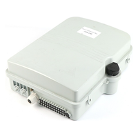 Boîtier de terminaison fibre optique FTTH 24 cœurs à prix d'usine, boîtier de distribution optique extérieur IP65 (ODP)