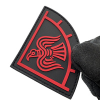 Patch en PVC Caoutchouc Personnalisable 3D Motif Totem Viking Sunbird Prêt à Expédier – Idéal pour Sac à Dos Tactique, Chapeau, Brassard