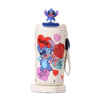 Gobelet à eau en acier inoxydable à isolation sous vide avec motif de poupée Stitch de dessin animé, très vendu, cadeau de grande valeur, 6 à 12 heures