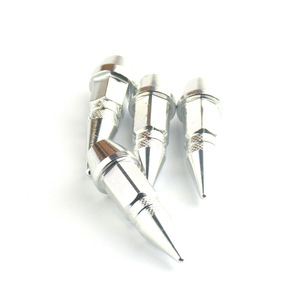 Bullet Shape Tire Valve <b>Stem</b> <b>Caps</b> 45mm Stainless Steel Tubeless For Car Bike Motorcycle Retrofit Upgrade - Product Image 5