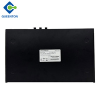 Smart Mini GPON OLT 2 Port Terminal Serat Optik Luar Ruangan dengan Dual GPON & 10G Uplink untuk Solusi ISP QT7002