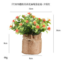 Tanaman pot bunga meja rumah, simulasi tanaman hijau meja rumah pot bunga Harga murah grosir