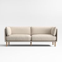 Canapé lounge minimaliste en tissu pour chambre d'hôtel de luxe, chaîne de restaurants et salle d'attente de banquet