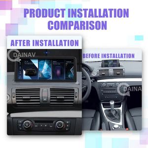 Autoradio 12,3 pouces pour BMW Série 1 120i E81 E82 E87 E88 2005-2012 Android 13 Navigation GPS Stéréo Lecteur multimédia de voiture - Product Image 2
