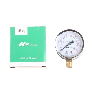 เกจวัดความดัน Kk Gauges Y-60 แบบอนาล็อก 0-1.6Mpa สำหรับระบบน้ำ แก๊ส และระบบทำความร้อน - Product Image 3