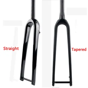 <span class=keywords><strong>Fourche</strong></span> de vélo de route 700C Gravel Full Carbon Fiber <span class=keywords><strong>Cyclocross</strong></span> Travel Flat Disc Brake Thru Axle Front Fourches - Product Image 1