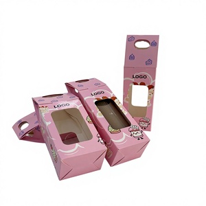 Cajas de Cartón Blancas Personalizadas para Exhibición en Tiendas, Embalaje Portátil con Asa, Cajas de Papel para Bebidas y Productos Enlatados - Product Image 2
