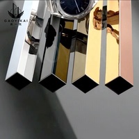 Moulures en acier inoxydable sur mesure, vente en gros, profilé en L pour protection de bord mural, garniture décorative en métal pour carrelage