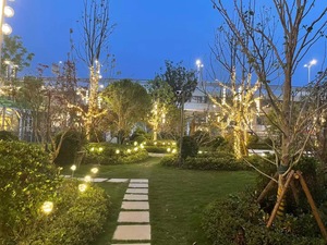 Guirlande lumineuse LED connectable pour extérieur, Noël, 10m, IP67, étanche, guirlande lumineuse LED suspendue avec décorations - Product Image 3