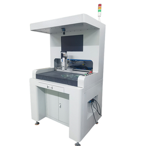 Machine de remplissage de colle pneumatique entièrement automatique avec robot visuel pour la distribution de résine époxy, polyuréthane, silicone et colle AB - Product Image 2