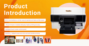 All in One Latest Innovative Technology Uv <strong>Printer</strong> A3 Uv <strong>Printer</strong> <strong>with</strong> <strong>Camera</strong> Roll to Roll Uv <strong>Printer</strong> - Product Image 2