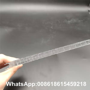 سمك 20 مللي متر المعاد تدويرها العسل PC التوأم جدار جوفاء سعر ورق بولي كربونات - Product Image 3